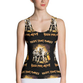 Music Makes You Alive Sublimation Cut & Sew Tank Top - Beyond T-shirts